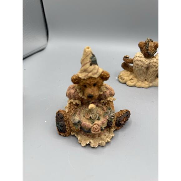 Lot of 5 Boyds Bears Resin Figurines Wedding Mother’s Love Holiday Collectibles - Picture 4 of 12